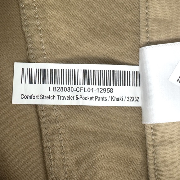 Quince Comfort Stretch Traveler 5-Pocket Straight Leg Pants Khaki (32 x 32). NWT - Picture 13 of 13